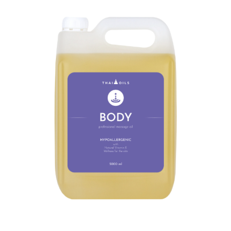 Масажна олія Thai Oils Body 5000 мл Ароматна масажна олія з ефірними оліями