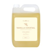 Масажна олія Thai Oils Vanilla cocktail 5000 мл Професійна масажна олія з ароматом ванілі