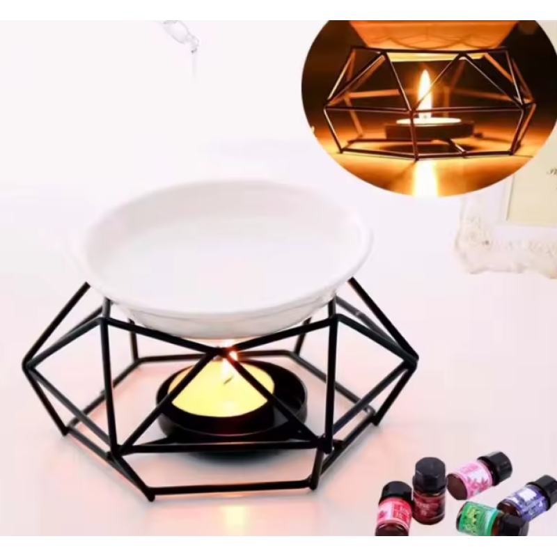 Аромалампа для ефірних олій 12 см*8 см Аромалампа для ароматерапії Керамічна аромалампа для дому