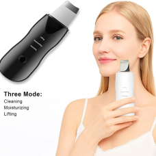 Ультразвуковий апарат для чищення обличчя 16.5 х 5.5 х 1.5 см Апарат для чищення пор Ультразвуковий скрабер для обличчя