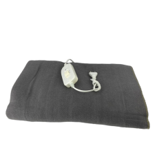 Простирадло з електропідігрівом Alfarid Синій/Сірий 120x155 см Електропростирадло 2 режими нагріву