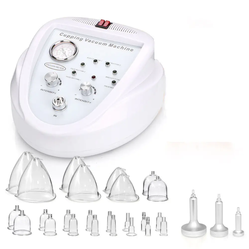 Апарат вакуумно-роликового масажу Косметологічний вакуумно-роликовий масажер для обличчя і тіла