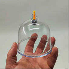 Вакуумна банка під насос B02 100 мм Масажна вакуумна банка Вакуумна банка для антицелюлітного масажу