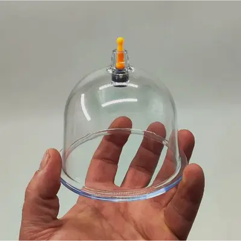 Вакуумна банка під насос B02 100 мм Масажна вакуумна банка Вакуумна банка для антицелюлітного масажу