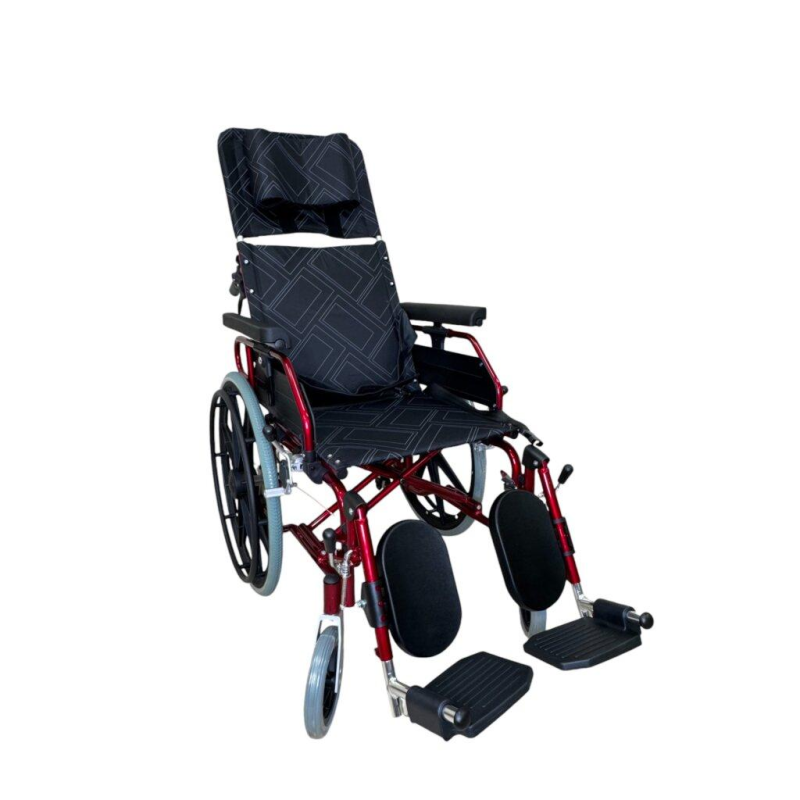 Крісло колісне з ручним приводом AU974LAH Складне інвалідне крісло Медичне інвалідне крісло