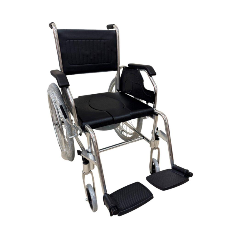 Крісло колісне з ручним приводом FS902C Інвалідне крісло з санітарним обладнанням