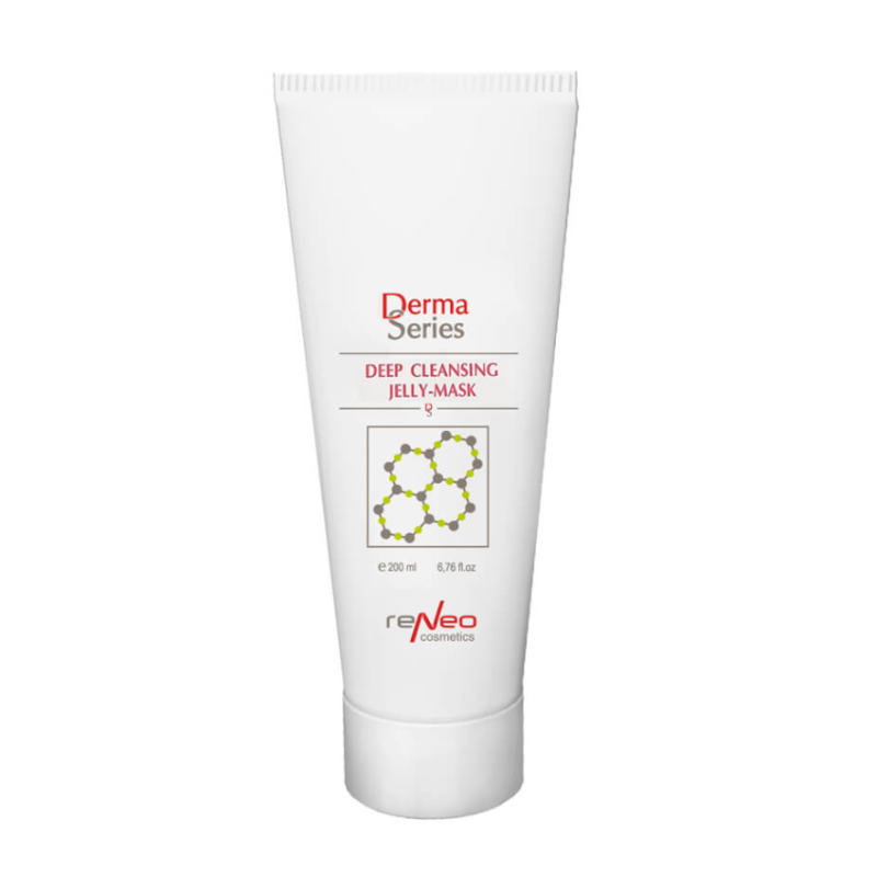 Розпушувальна маска для глибокого очищення Derma Series Deep cleansing jelly-mask 200 мл Маска для чищення обличчя