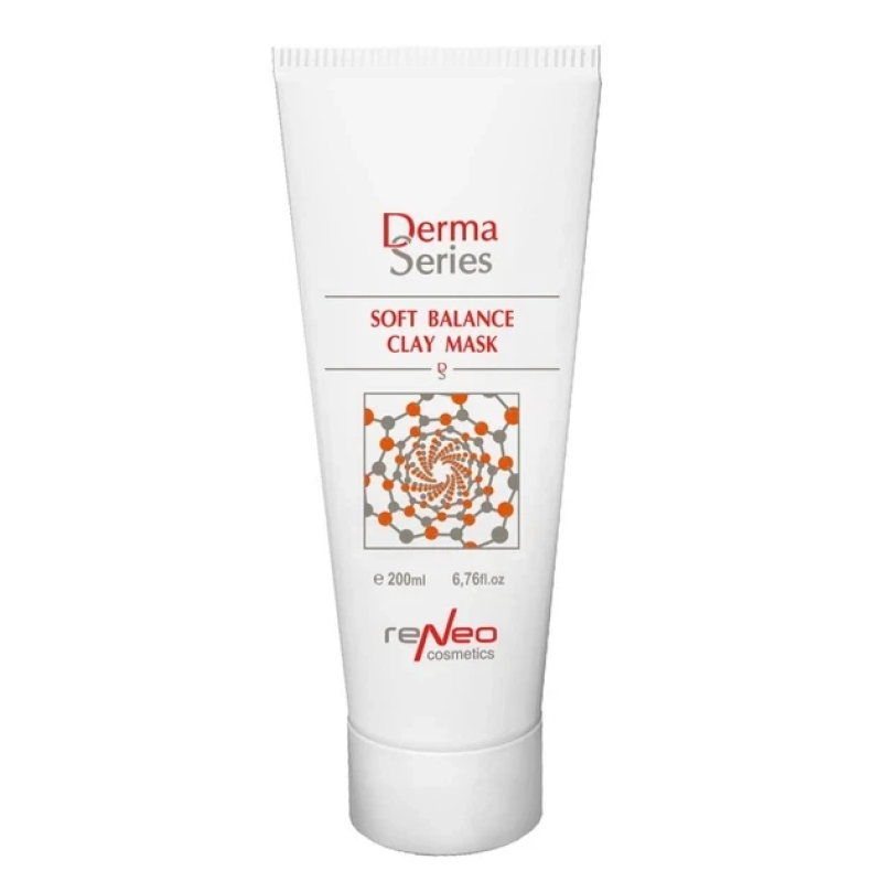 Поживна балансуюча маска освітлююча Derma Series Soft balance clay mask 200 мл Маска для обличчя пом“якшувальна