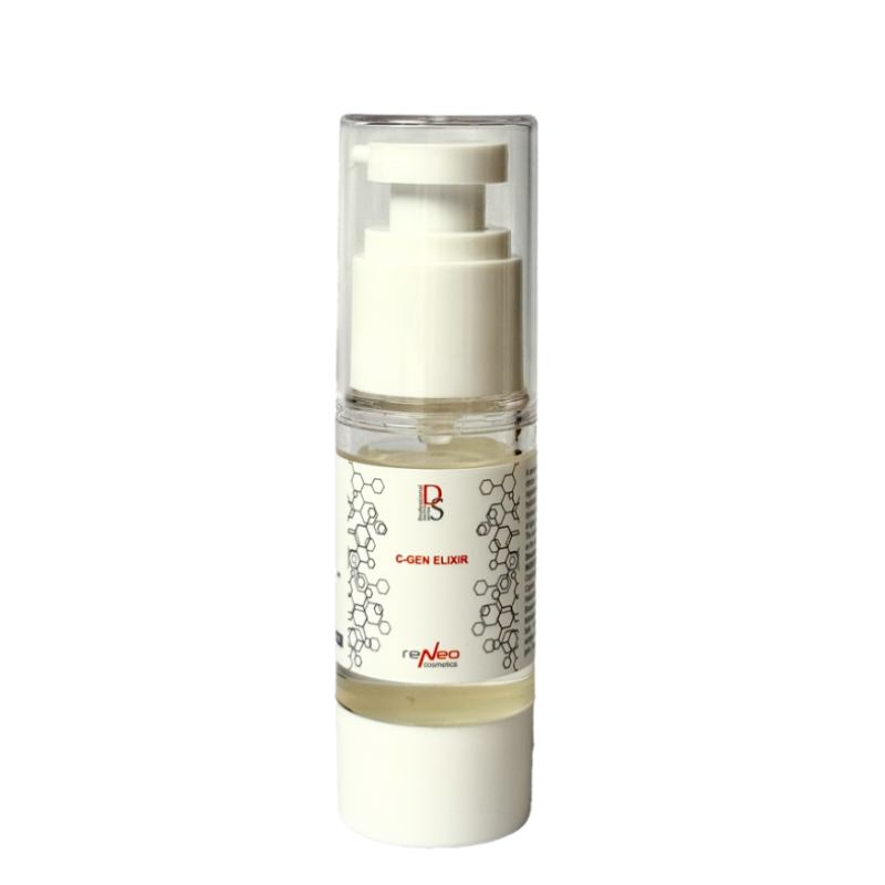 Сироватка-еліксир проти передчасного старіння шкіри Derma Series C-Gen Elixir 30 мл Антивікова сироватка для обличчя