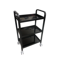 Косметологічний візок MZT-099 Чорний Візок-стіл для косметологічного кабінету