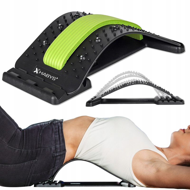 Тренажер для спини та хребта, спортивний місток HABYS
