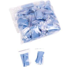 Труси жіночі одноразові Блакитні M/L 50 шт Одноразові труси в індивідуальній упаковці Одноразові труси для процедур