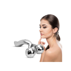 РУЧНИЙ МАСАЖЕР ДЛЯ ОБЛИЧЧЯ ТА ТІЛА З 3D ОБЕРТОВИМИ КУЛЯМИ